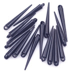 Pendants Spikes Tear Rivet Punk Studs Cone Acrylic For Earring Necklace Charms Jewelry DIY Findings 50Pcs