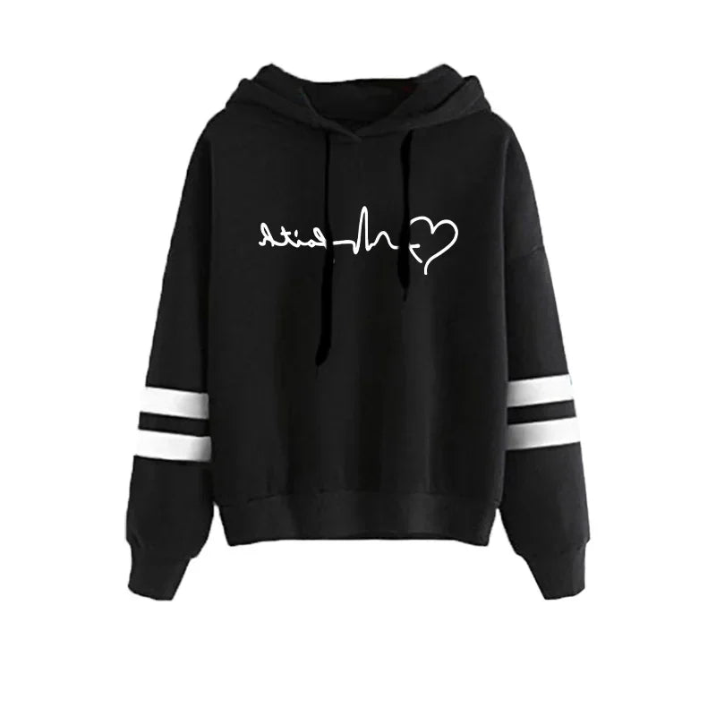 2025 women's hoodies Autumn Winter Fashion Hoodies for Women New Arrival Girls Cute Pullover Daily Casual Sports Hooded Sweatshirts Outdoor Tops