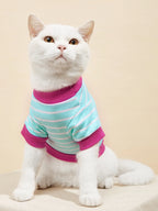 Dog Shirts Cute Animals Striped Clothes for Small Medium Dogs Costume Comfortable Dog Tank Top Puppy Gift Pet Clothes