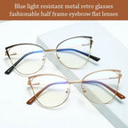Blue Light Blocking Glasses for Women Optical Spectacle Eye Protection Computer Eyeglasses Fashion Brand Designers Eyewear