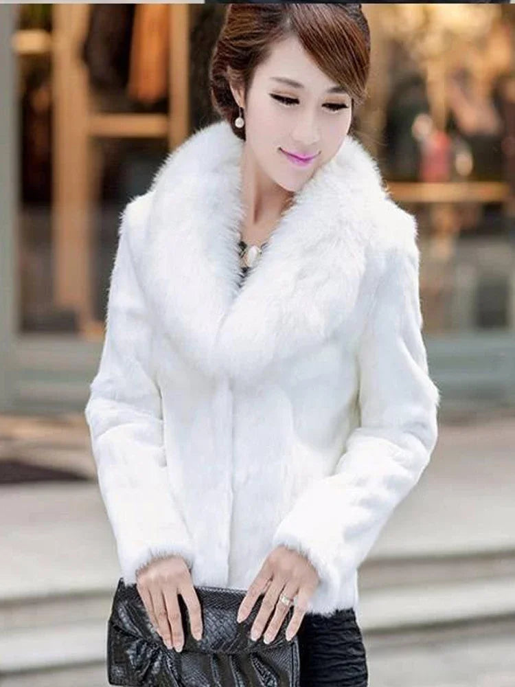 Fashion Faux Fur Wedding  Jacket Bolero Women Coat Prom Party Shrugs Wedding Wrap With Sleeves Customized