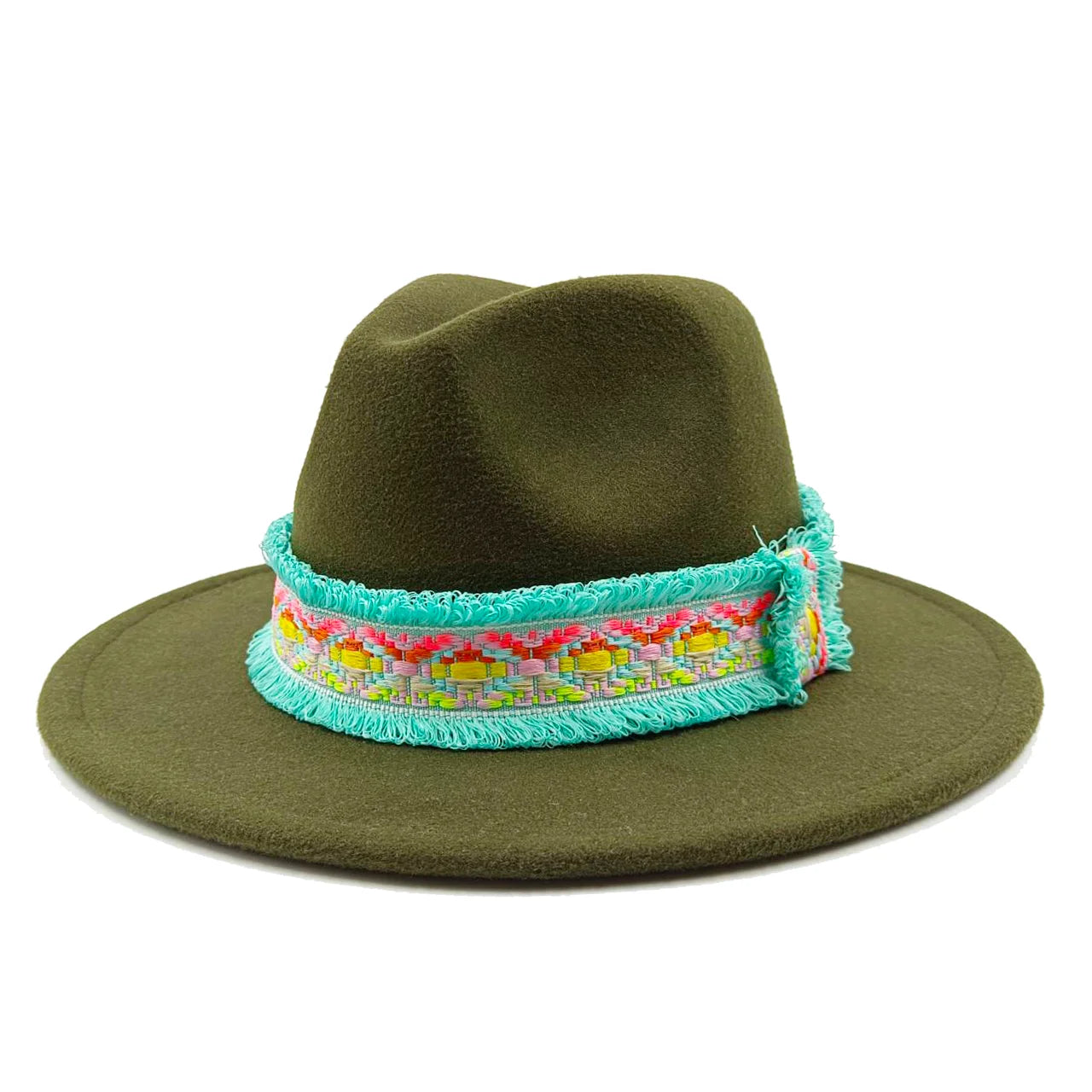 Fedoras 9.5cm Hat Bow Ribbon Feather Accessories Autumn and Winter Men's and Women's Hats Fashion Wide brimmed hats for women