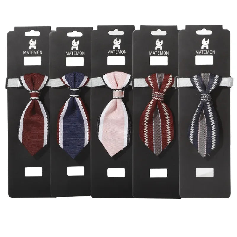 Pet Collar Pet Tie Adjustable Cat Dog Collars Pet Collar Small Medium Large Dogs With Bells Bow Tie Collar Dog Accessories Soft Oxford Puppy Collar