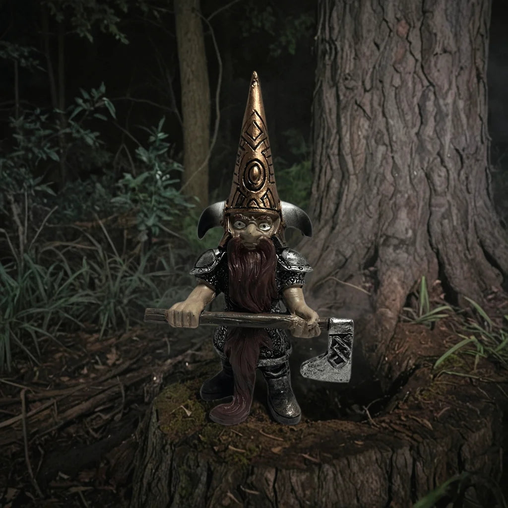 Medieval Guards Garden Gnome Statues Outdoor Decor for Garden Clearance Army Warrior Resin Statues for Yard