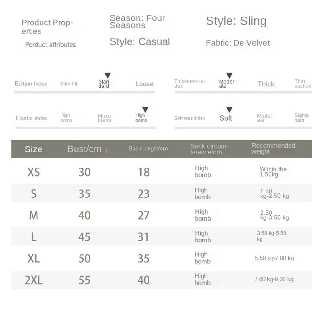 Pet Dresses Pet Dresses Thin Strap Dogs Vest Comfortable Fabric Printed Design Puppy Camisole Breathable Soft Small Dog Cat Dress Puppy