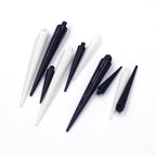 Pendants Spikes Tear Rivet Punk Studs Cone Acrylic For Earring Necklace Charms Jewelry DIY Findings 50Pcs
