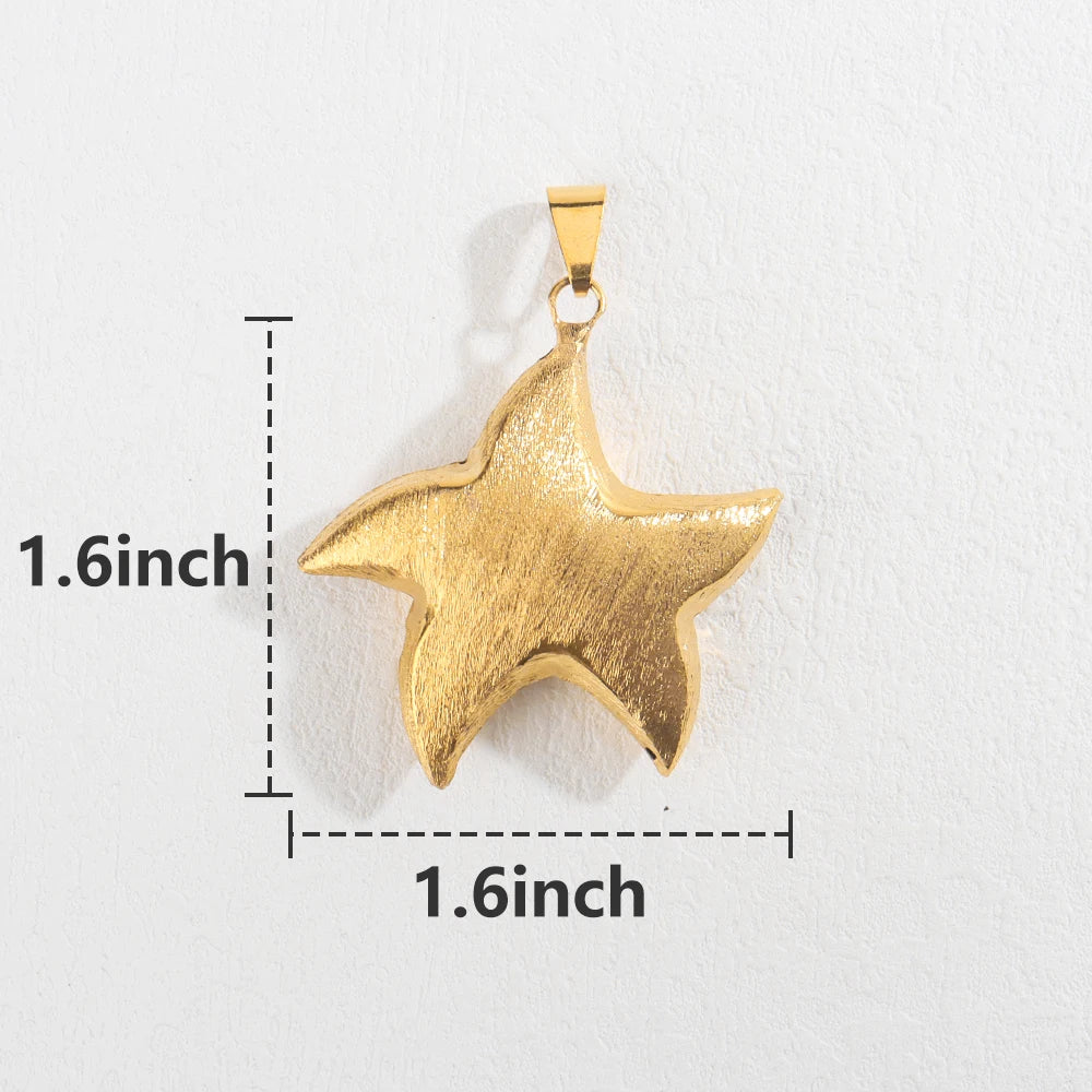 Pendant Necklace with Chain Gold Plated Dubai African Accessories For Women Big Size Men Hip Hop Fashion Jewelry