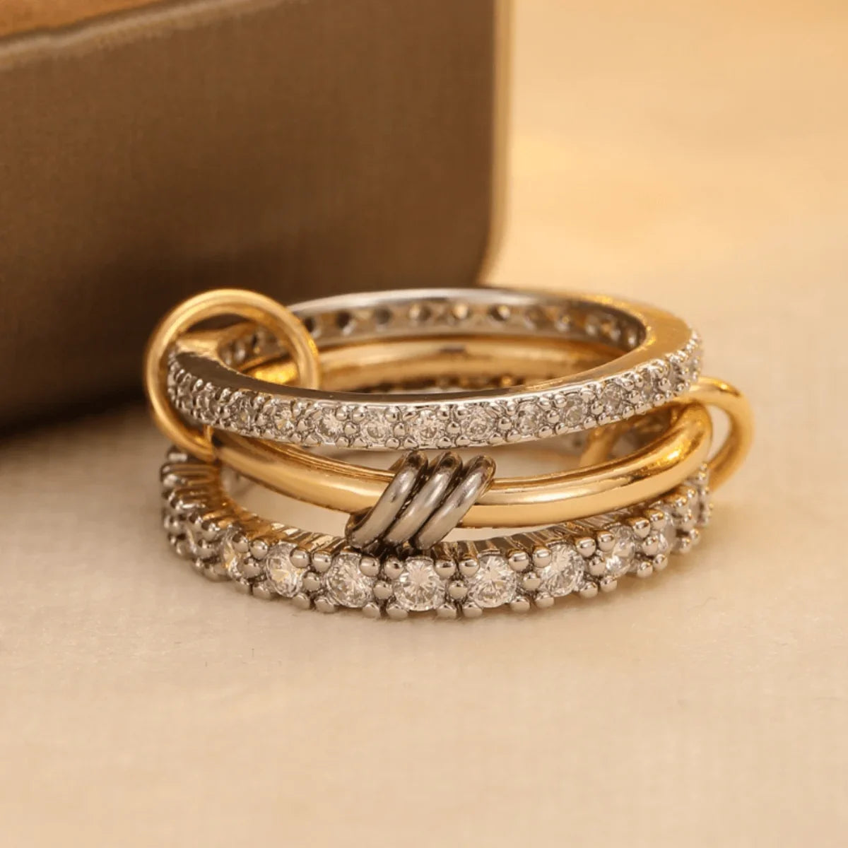 Elegant Women's Stackable Ring - Trendy Jewelry for Fashion Lovers,  Rings for Women, Wedding