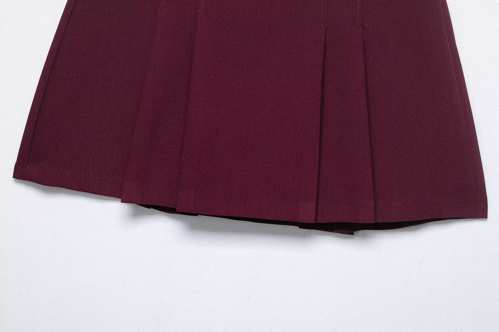 Women's Skirt 2025 New Arrival Fashionable Women's Versatile Pleated Decorative Skirt-Pants