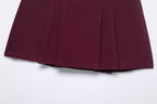 Women's Skirt 2025 New Arrival Fashionable Women's Versatile Pleated Decorative Skirt-Pants