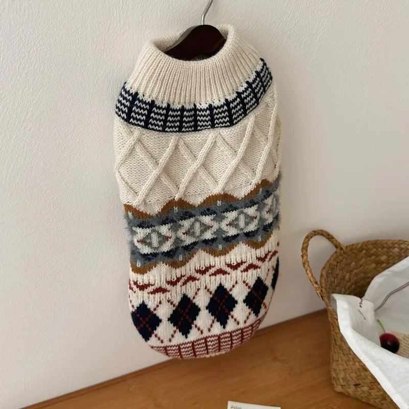 Small Dog Sweaters for Small Dogs Turtleneck Knitted Winter Dog Clothes Pet Puppy Cat Sweater Vest Chihuahua French Bulldog Coat