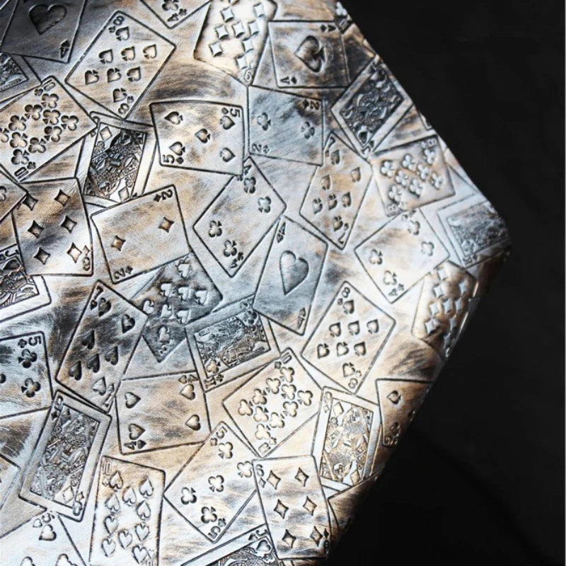 Leather Fabric Creative for Clothing Dress Fashion Styling Designer Handmade Diy Sewing Material Cloth Wholesale