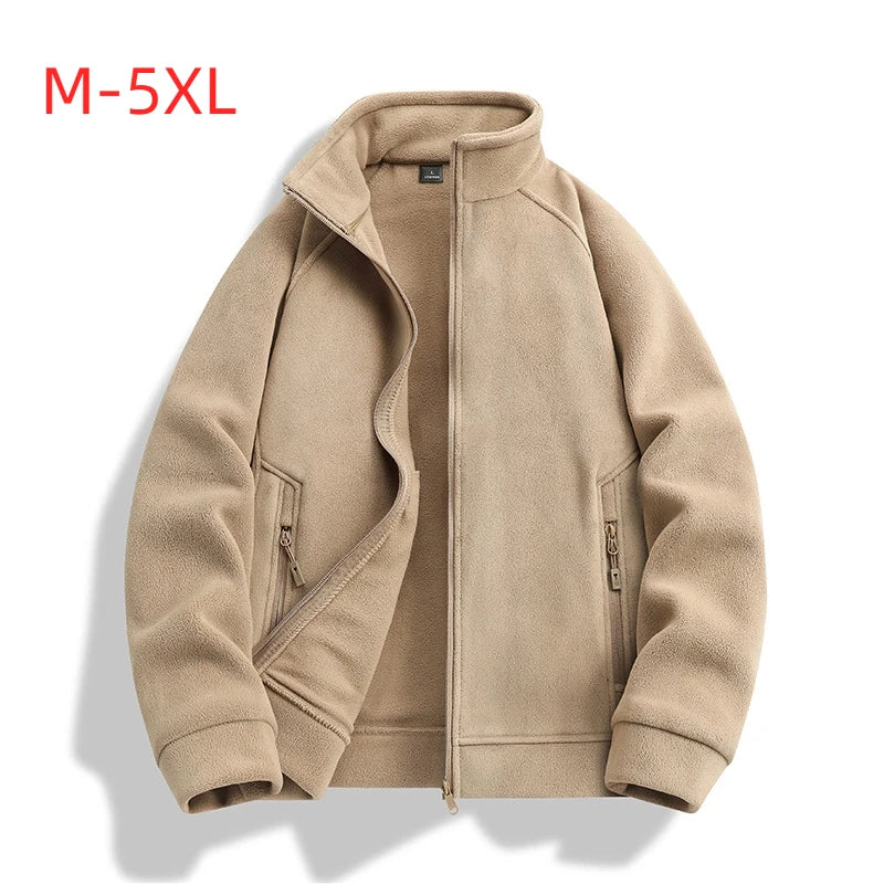 Winter Fashion New Jacket Men's Winter Jacket Windproof Thick Warm Fleece Jacket Men's Luxury Jacket Winter Men's Jacket