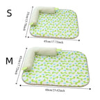 Pet Bed Mats Breathable Pet Cool Litter Washable Soft Dog Sleeping Mat Comfortable Cooling Kennel Mat for Puppy Cats