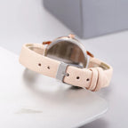 Casual Quartz Watches for Women Stylish Luxury Flowers Green Bracelet Watches Ladies Dress Creative Clock Watches Relojes Mujer