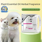 Pet essential oil collar, Pet Collar washable, cat collar with adjustable buckle, dog collar, pet accessory, sturdy and durable, cat collar