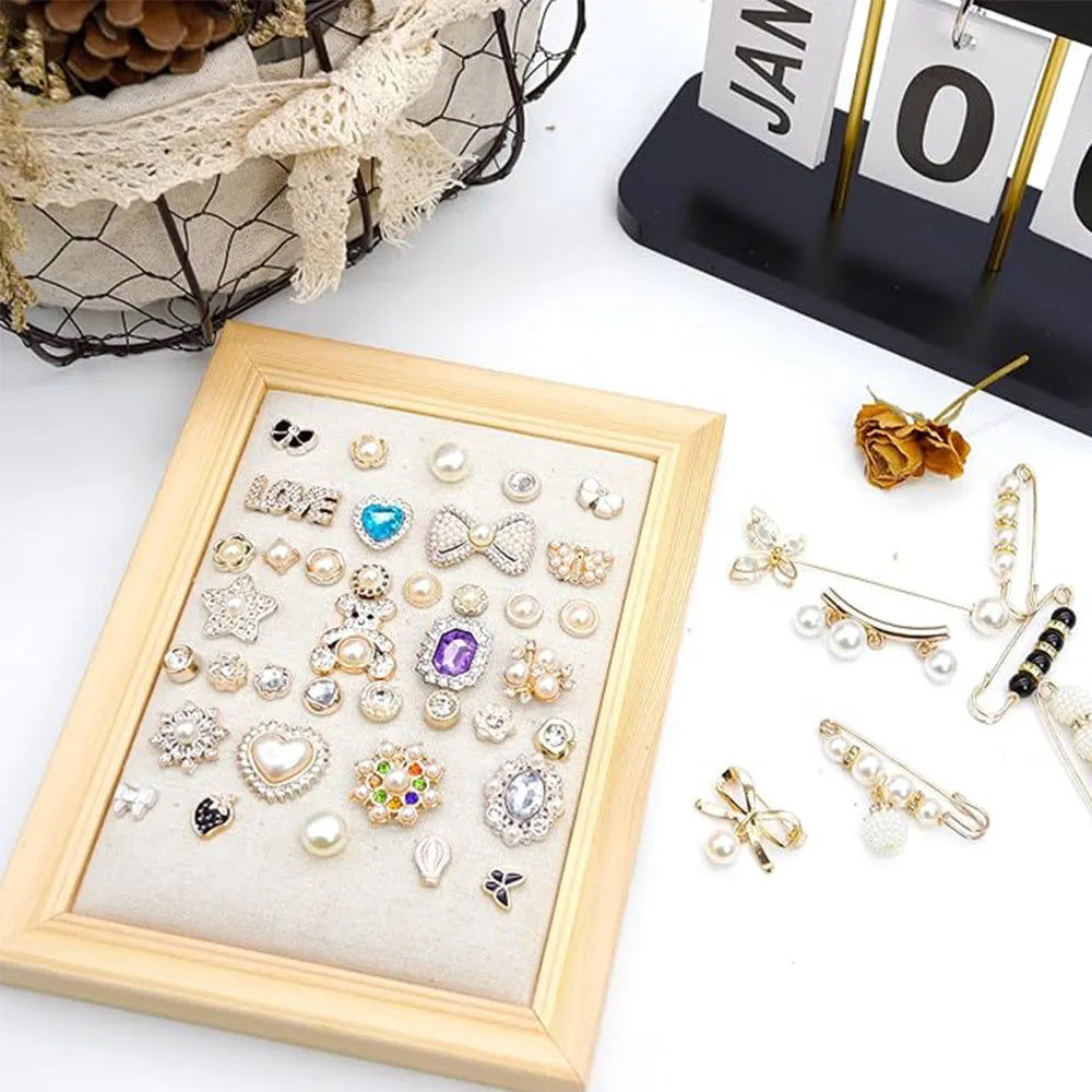 65pcs Shoe Charms for Sneakers Accessories,Safety Pin and Brooch,Junk sock pendants,Jibbitz charms for crocs,DIY Shoe Lace Charm