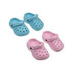 1 Pair Pet Beach Shoes Non-slip Pet Sandals Comfortable Soft-soled Dog Hole Shoe EVA Wear-resistant Dog Rain Boots Running