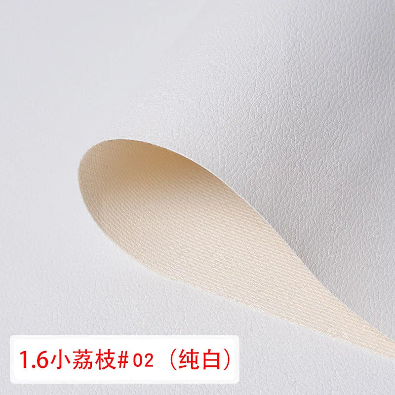 Artificial Leather For DIY Bag Material Fabric , Faux Leather Nice PU Leather 50*160cm Upholstery Furniture Fabric 0.65mm