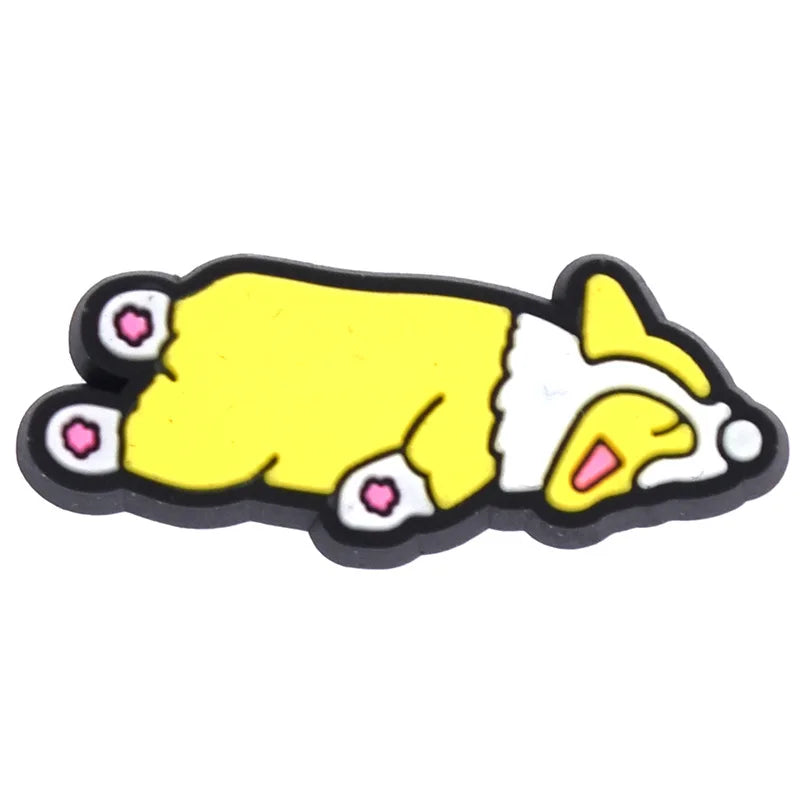 Shoe Charms for Crocs Accessories Dog Pet Badge Women Clogs Buckle Kids Pins Men Decoration Jeans X-mas Gift Shoe Accessories