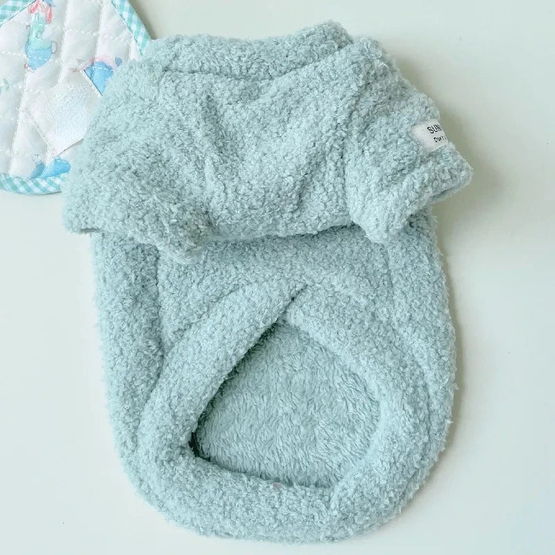 Dog Sweater for Small Dogs Winter Warm Solid Color Pet Sweater for Small Medium Dogs Dachshund  Puppy Clothes  Dog Supplies