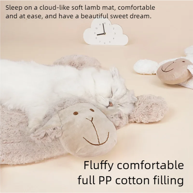 Cat mat, lamb mat, sleeping dog mat, pet mat, floor mat, cat mat, cat cage mat, pet mat