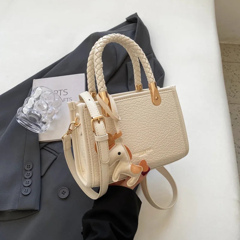 Totes Bags Women Large Capacity Handbags Women PU Shoulder Messenger Bag Female 2025 Fashion Daily Totes Lady Elegant Handbags