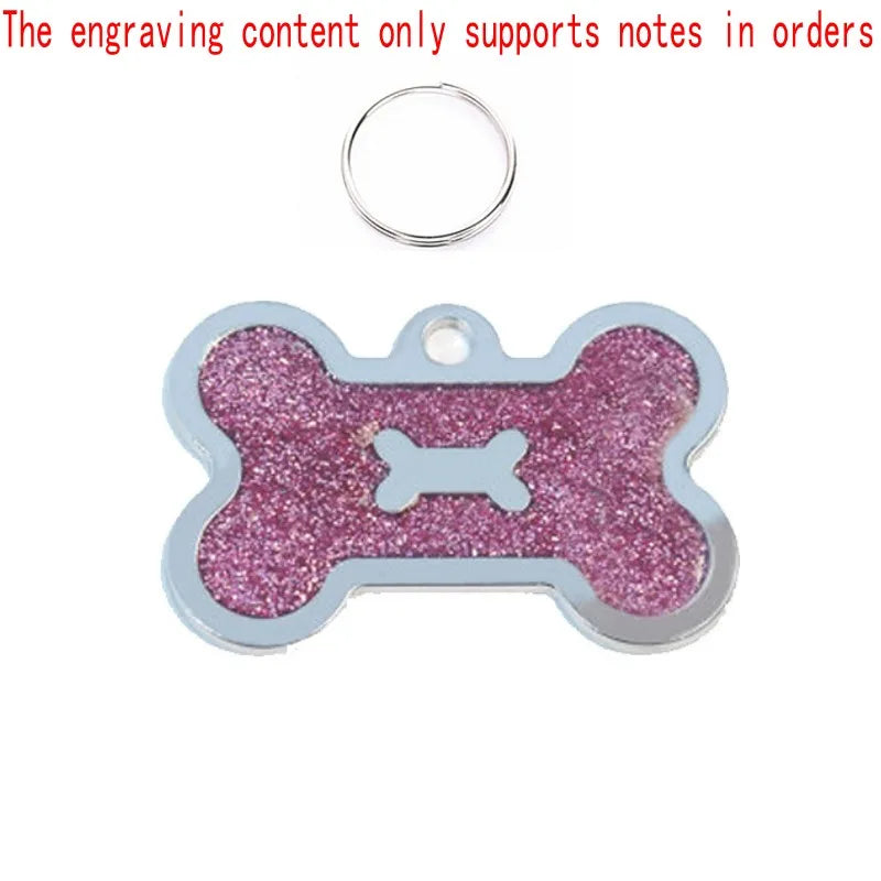 Personalized Custom ID Tag Pet Address Tags For Dogs Cats Engraved Collar Pendant Name Dog Tag Dogs Accessories Cats Items Custom Tags