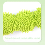 Cat plush toy pet amusing cat to relieve boredom interactive scratch-resistant and bite-resistant green animal toy