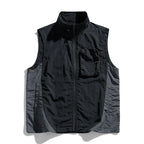 Men's vest for spring and summer new outerwear for camping hiking outdoor charging fashionable trend simple and high-end vest