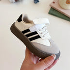 Children's Fashion Sports Shoes Crafted from PU Leather, Featuring Ergonomic Design, Soft Soles, and Suitable for Boy and Girl Children Shoes