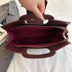 Luxury Clutch Bag Retro Women's Bag Stone Pattern PU Leather Crossbody Bag Female Flap Handbag Shoulder Bag Simple Sac A Main