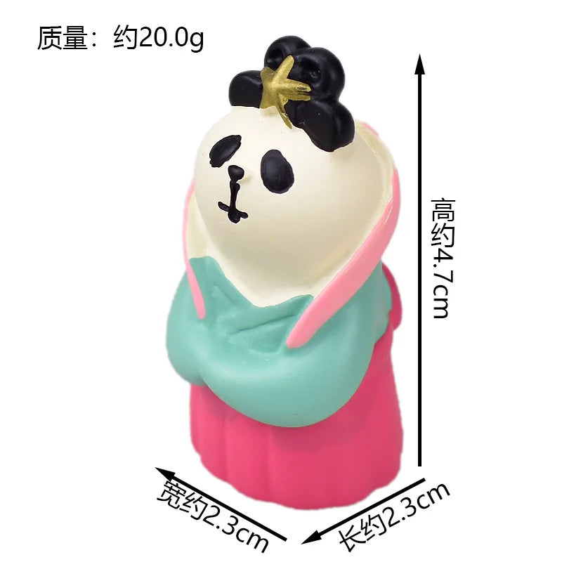 Zakka Chinese Valentine's Day Series Japan Decoration Figurines Resin Craft Desk Accessories Scene Decoration Gifts Home Decor