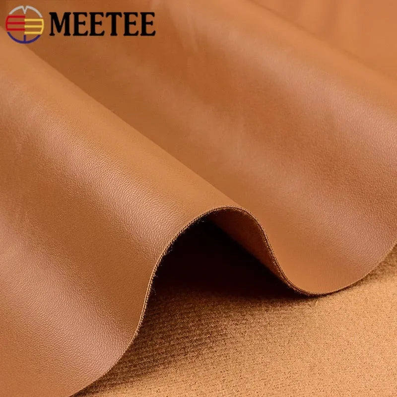 100*137cm 0.7mm Leather PU Fabric Wear-resistant Artificial Leathers Material for Sewing Bag Luggage Sofa Car Handmade Material