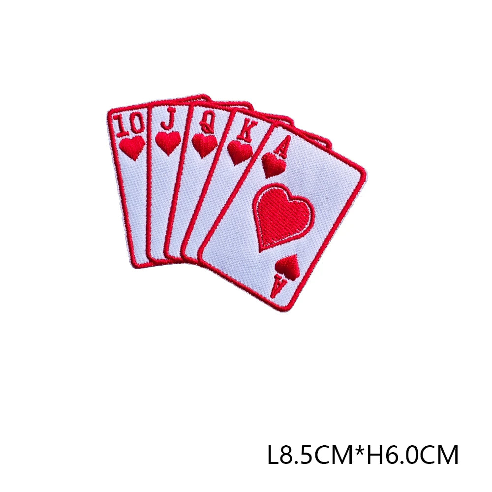 Valentine's Day Emblem Clothing Accessories Badge Sticker Embroidered Embroidery Sticker Iron-on Patches