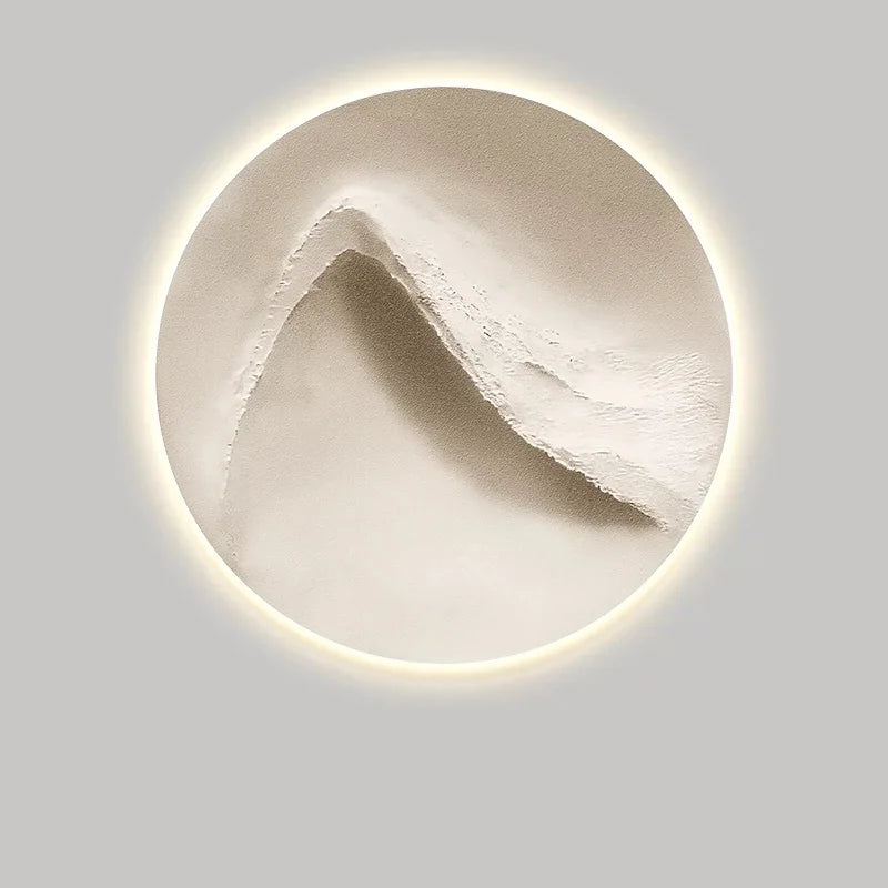 Modern living room interior plane painted Led wall light corridor hanging room bedside dining room hanging decoration