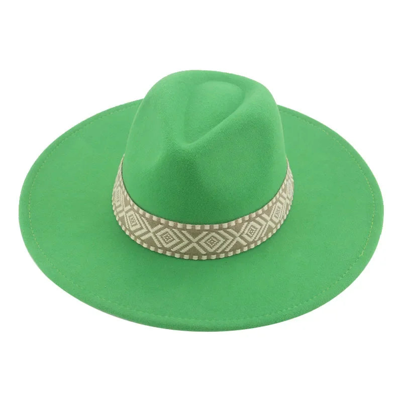 Hat Hats for Women Fedoras Men Caps Male Autumn Winter Solid Winter Hat Casual Band Jazz Caps 60cm Big Size Sombreros De Mujer