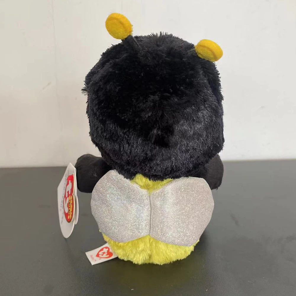 Ty Beanie Boos Plush Toy Buzby The Bee Doll Animal Anime Collection