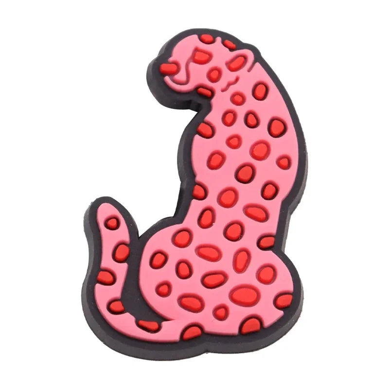 Pink Suitcase Shoe Charms for Crocs Accessories Sandals Men Clogs Pins Women Badges Girls Jeans Kids Decorations Buckle Shoes