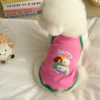 Pet Dresses Pet Dresses Thin Strap Dogs Vest Comfortable Fabric Printed Design Puppy Camisole Breathable Soft Small Dog Cat Dress Puppy