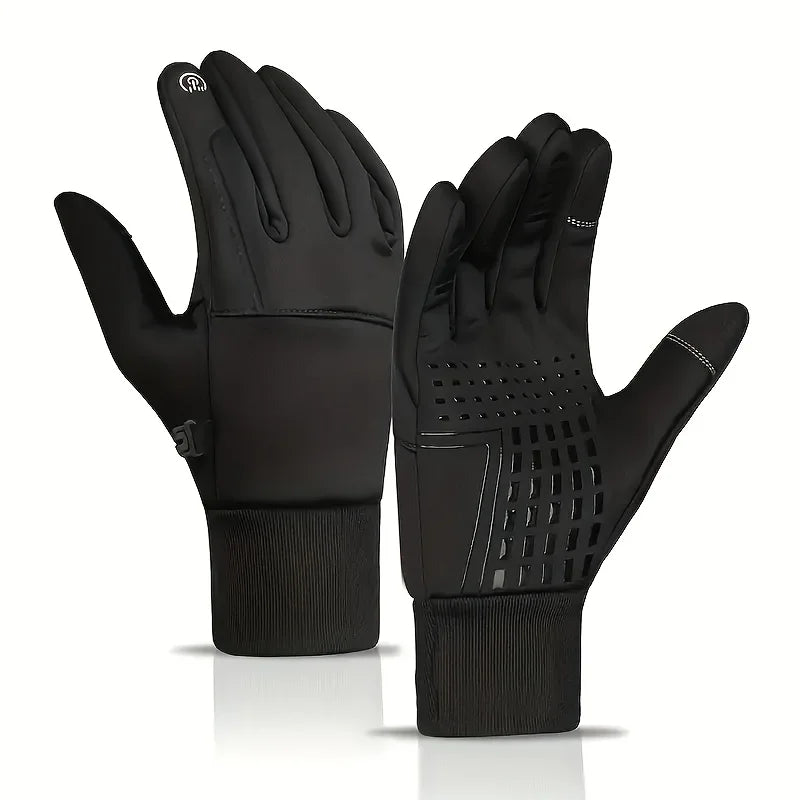 Winter Gloves for Men Women Anti-Slip Palm Warm Thermal Glove for Running Cycling Motorcycle Hiking Ski Driving Work