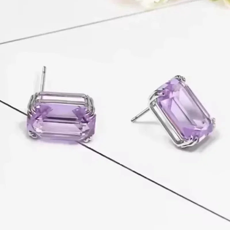 Original Drop Earrings 2025 New Trendy Crystal Fine Jewelry Sets Designer Earring Gift Party Jewelry for Women