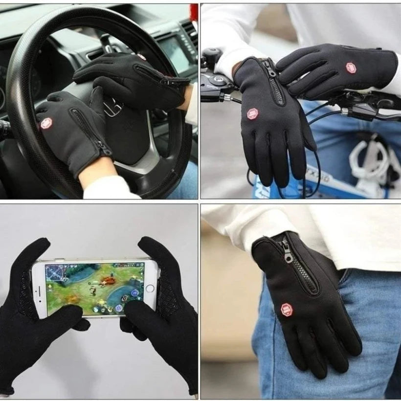 Winter Gloves For Men and Women Waterproof Windproof Cold Gloves Snowboard Motorcycle Riding Driving Warm Touchscreen
