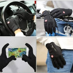 Winter Gloves For Men and Women Waterproof Windproof Cold Gloves Snowboard Motorcycle Riding Driving Warm Touchscreen