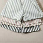 Children's Shorts Children's Pants Single Item Pants Pure Cotton Boys Casual Pants Girls Shorts Baby Jackets Pants British Style