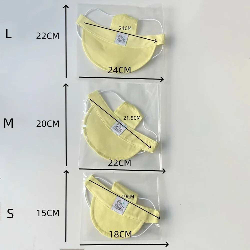 Pet Hat Adjustable Dog Hat with Ear Holes Summer Outdoor Sun Hat for Small Medium Dogs Cats Pet Baseball Cap Photo Props Dog Cat