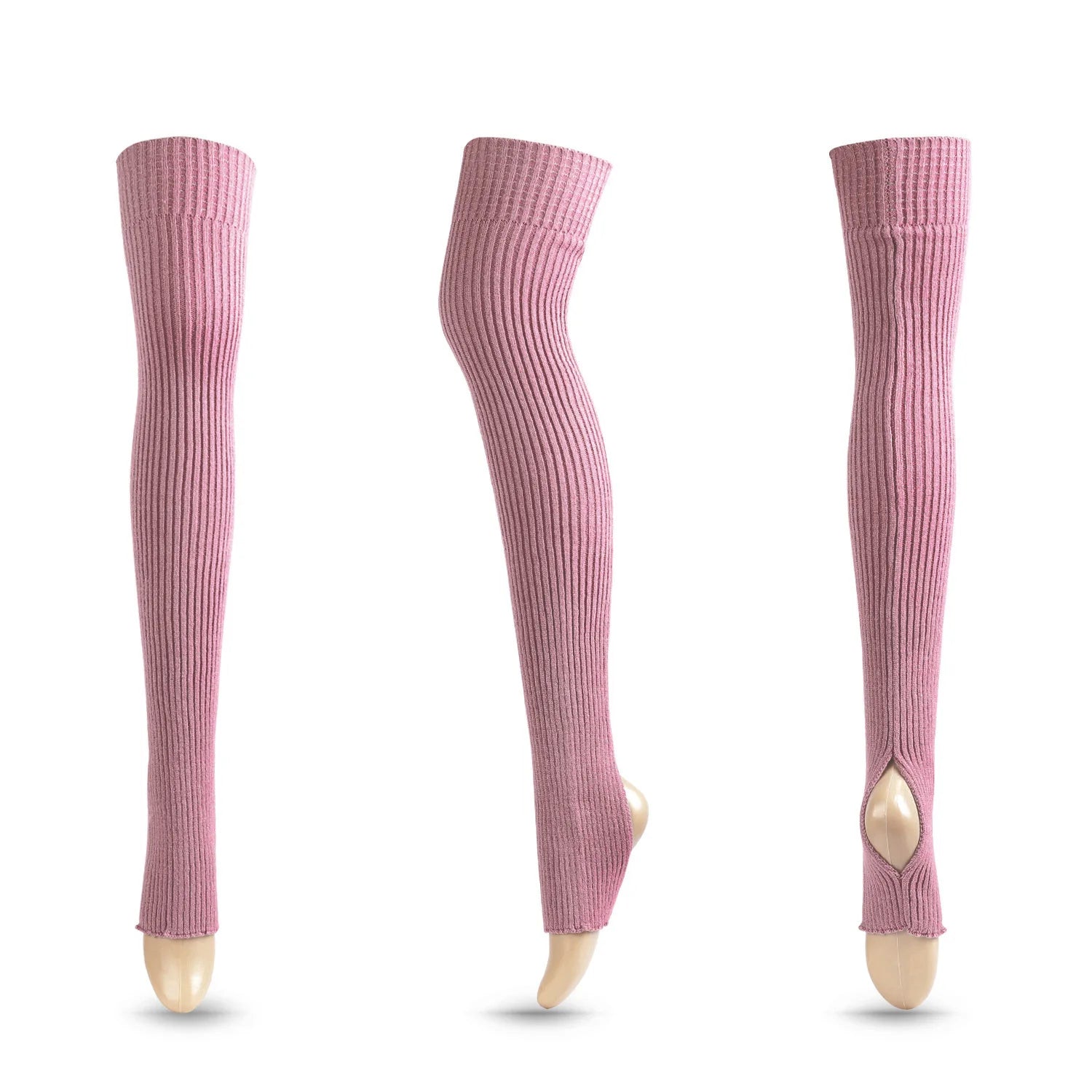 Leg Warmers New Adult Ballet Dance Stockings Yoga Warm Knit Shin Guard Sock Cover Extended Above Knee Stacking Socks 1 Pair