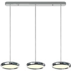 Modern Simple Living Room Bedroom Study Bar Table Flying Saucer Chandelier