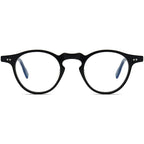 Fashion Retro Rivet Glasses For Men And Women High-Quality Plate Frames Trendy And Versatile Oval Frames With Transparent Lenses