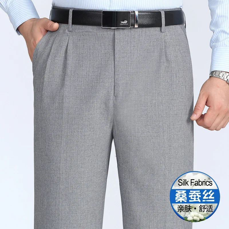 Man pants Men's clothing Pants men pantalones high waist trousers spring summer style britches streetwear casual pants office